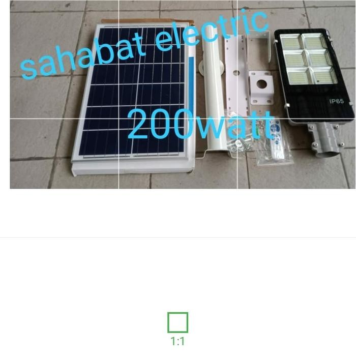 NEW PRODUK PJU 200WATT SOLAR CELL/PJU 200WATT SOLAR TENAGA SURYA RESHOP39