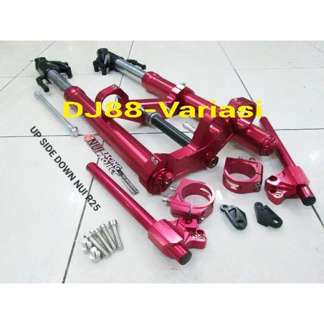 Stok Terbatas Upsidedown Nui Yamaha R25 Double Disc + Stang Usd 51Mm Usd Nui R25 Terlariss 