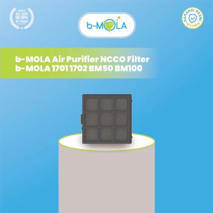 b-MOLA Air Purifier NCCO Filter b-MOLA 1701 1702 BM50 BM100