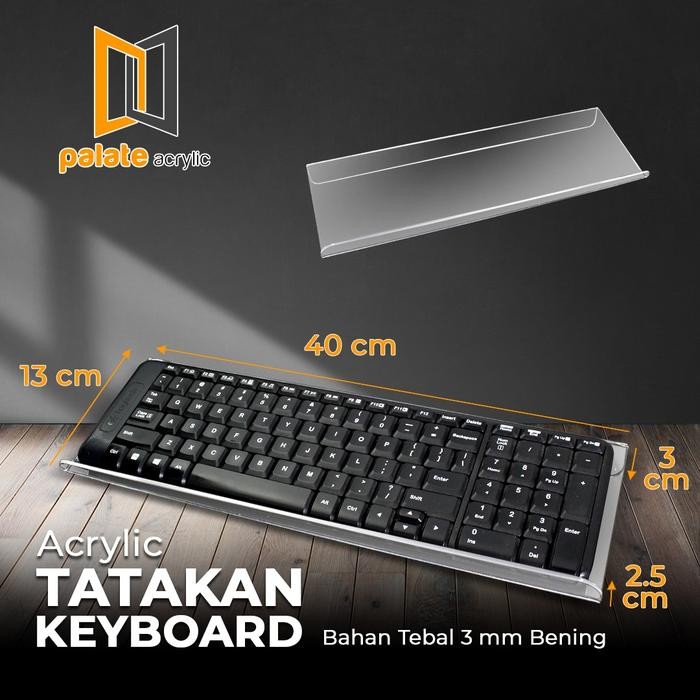 

NEW PRODUK AKRILIK KEY BOARD/ ACRYLIC / TATAKAN KEY BOARD TUTI FRUITY