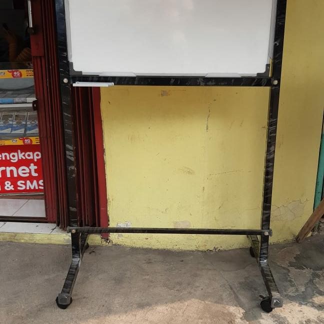 

NEW PRODUK WHITEBOARD STANDING NON MAGNETIK 60X80CM TUTI FRUITY