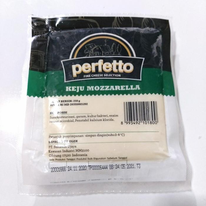 

Pilihan- Mozarella Keju Perfetto 250Gr