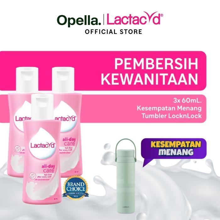 Pilihan- [Mystery Box] Lactacyd All Day Care 3X60Ml - Pembersih Kewanitaan