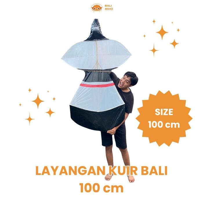 Layangan Kuir 1 Meter - Layangan Kuir Knockdown - Layangan Kuwir - Layangan Janggar - Layagan Bali -