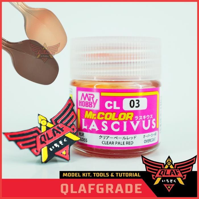 

Mr Color SKIN PALE CLEAR RED LASCIVUS CL03 cat lacquer airbrush model kit