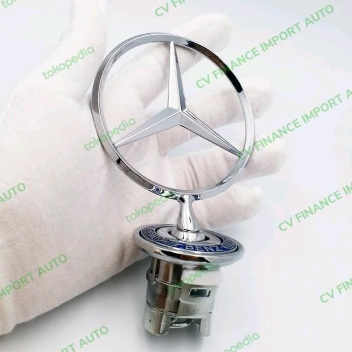 HOOD EMBLEM MERCY BADGE STAR/ LOGO KAP MESIN DEPAN MERCEDES BENZ W221 TERMURAH