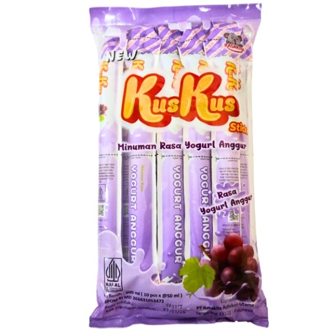 S29298 KUSKUS STICK YOGURT ANGGUR JELLY 10X50ML MAJU BERSAMA (20260308)