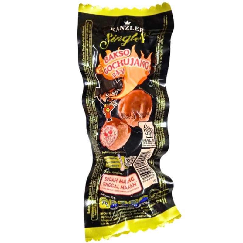 

S27415 KANZLER GOCHUJANG BAKSO RTE 55GR MAJU BERSAMA (20250915)