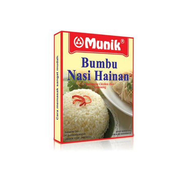 

MUNIK BUMBU NASI HAINAN 90 GR