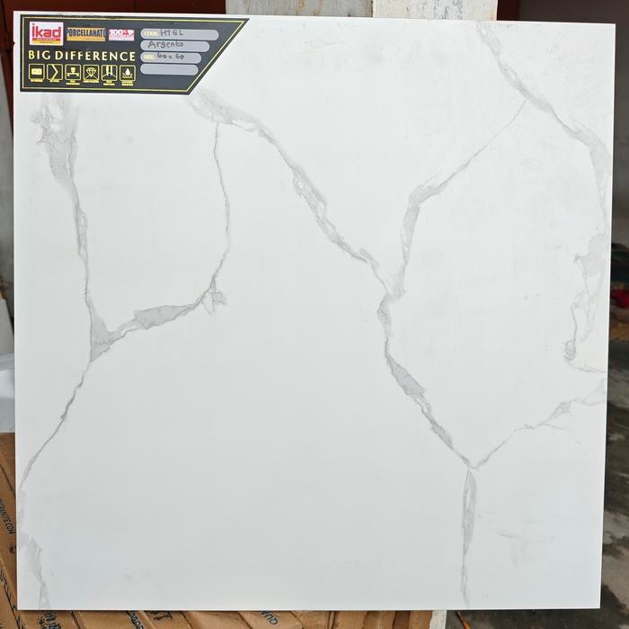 Pilihan- Granit 60X60 Carara Matt Warna Putih Doff