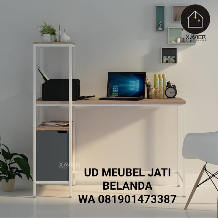 meja laptop/meja kerja/meja kayu jati Belanda