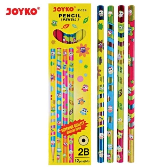 

OJ Pensil 2b Joyko P-114 (12 pcs) pencil