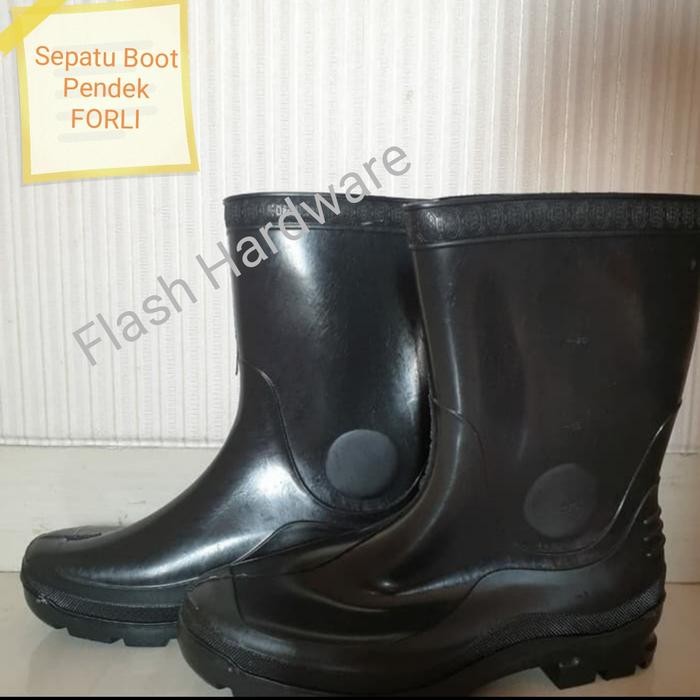 SEPATU PENDEK FORLI/SEPATU T HITAM