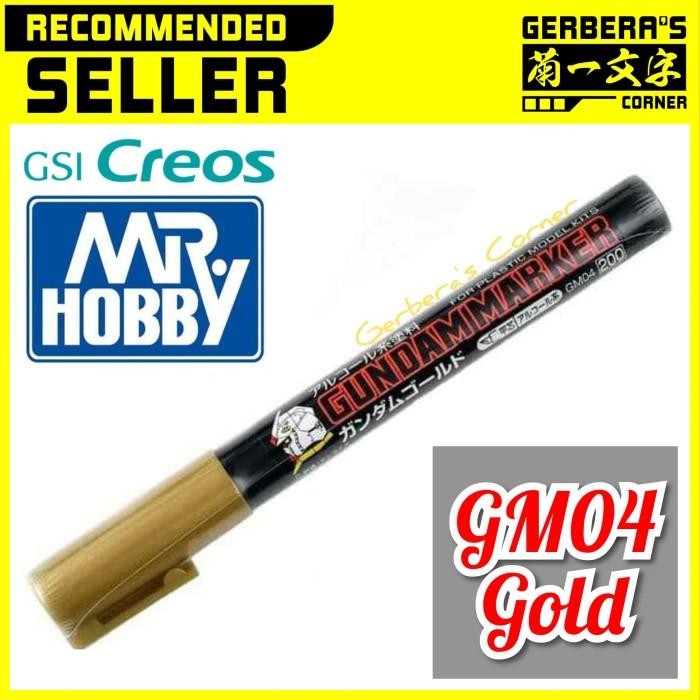Pilihan- Gundam Marker Gold Gm04 - Marker Gundam Mr Hobby Creos