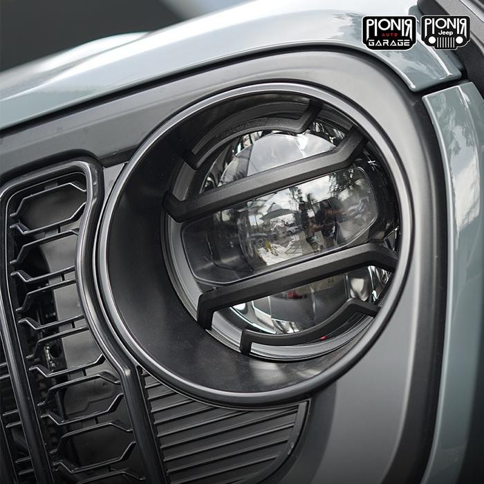 DISKON Pelindung Lampu Depan Jeep JL lamp Guard Jeep JL Lamp Guard e Jeep JL Pelindung Lampu Depan