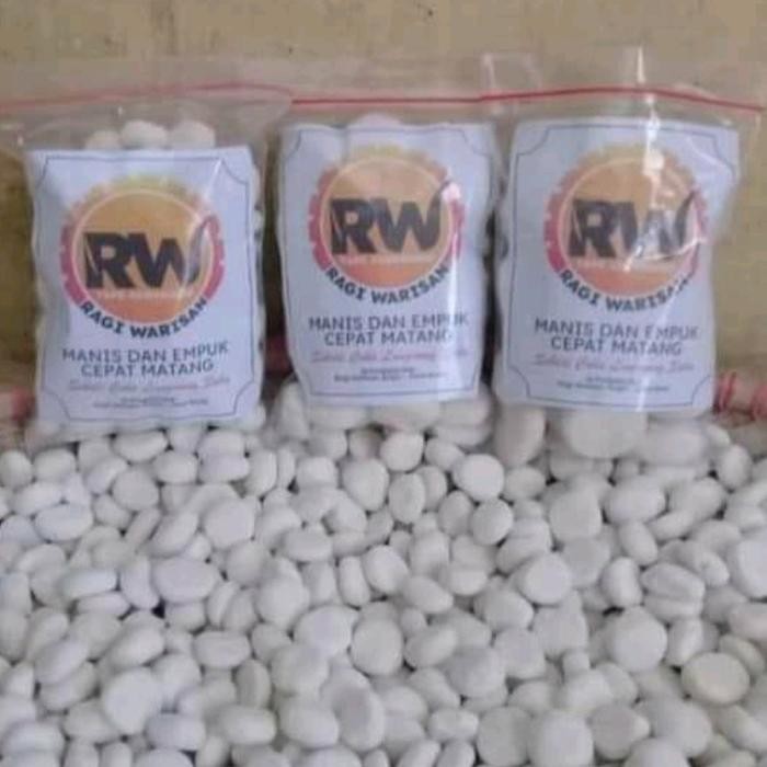 

Stok Baru ragi tape singkong 100 butir anti gagal warisan luluhur