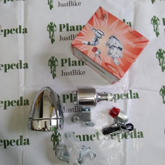 Sale Lampu Dinamo Sepeda Ontel Sheng Xiong Jadul Vintage Klasik Terlariss 