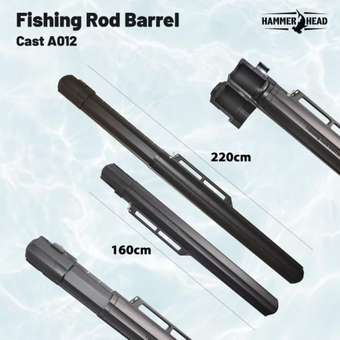 HAMMERHEAD FISHING ROD BARREL - TABUNG JORAN PANCING