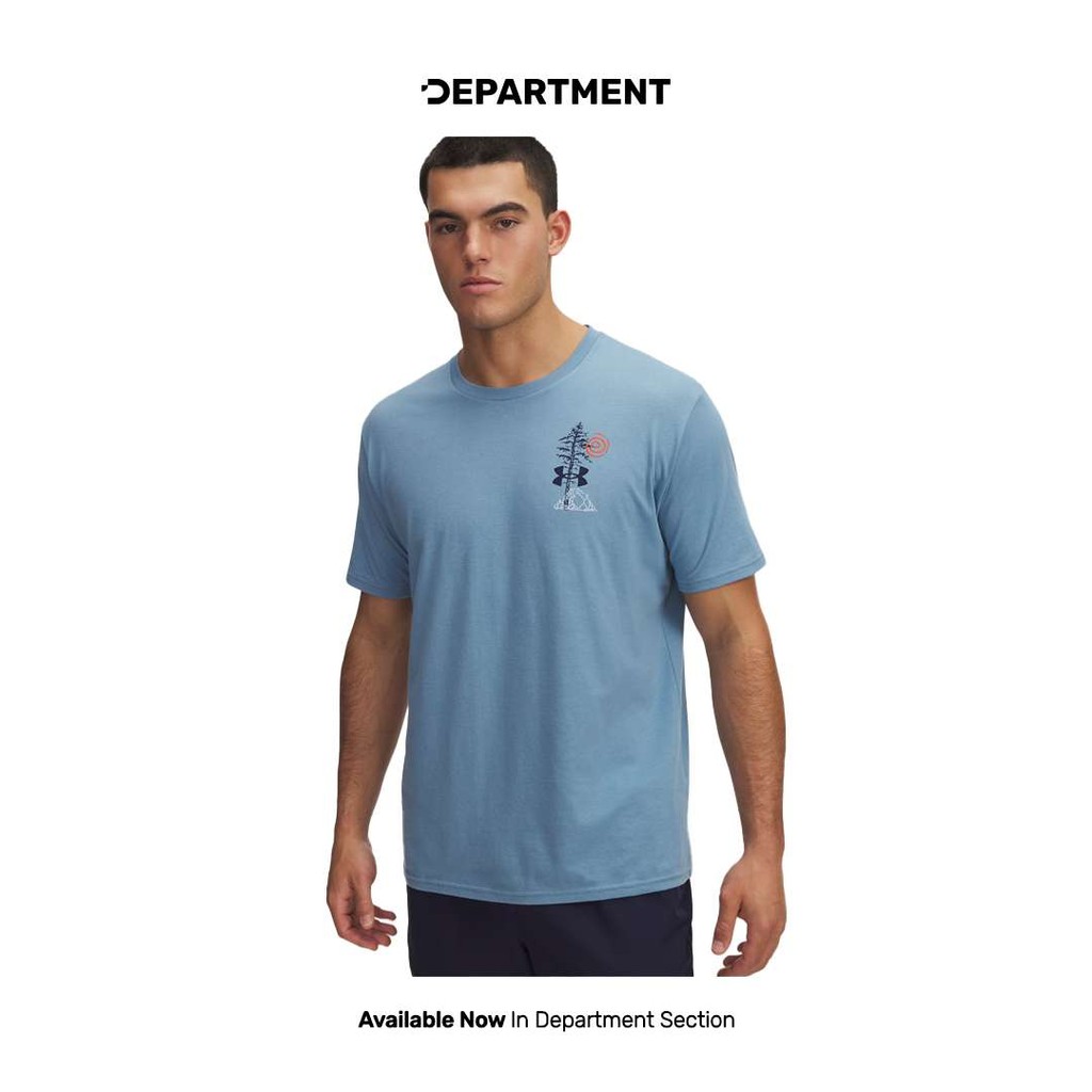 UNDER ARMOUR Kaos Pria TREESCAPE 6010707418 ORI