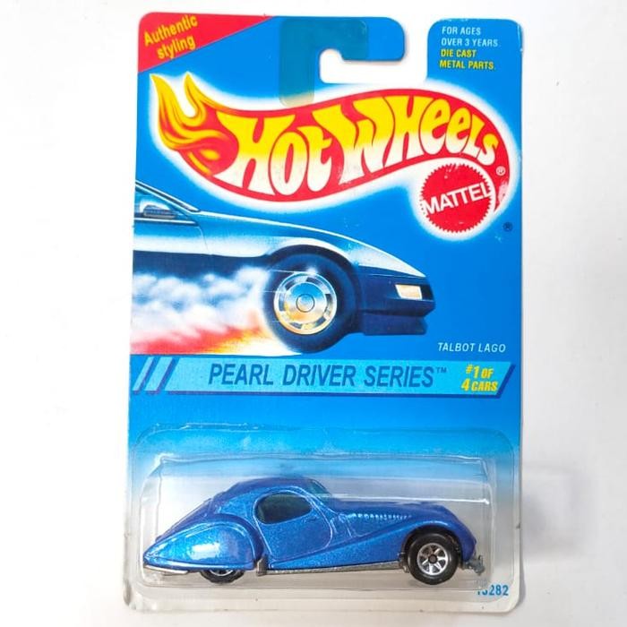 Pilihan- Hotwheels Hot Wheels Talbot Lago Biru 1995 Pearl Driver Series