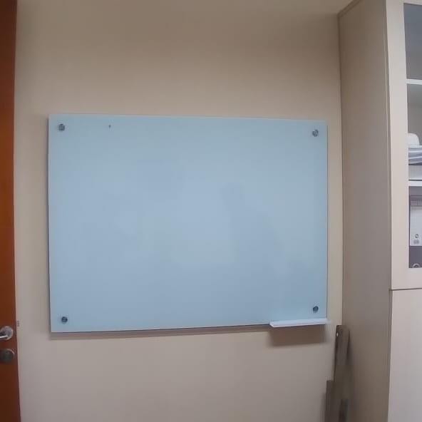 

GLASSBOARD 100 x 200 cm Tebal 8mm - PAPAN TULIS KACA