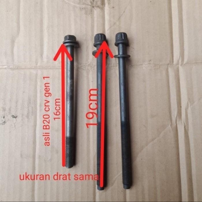 Jual Baut Bolt Cylinder Head Deksel Honda Crv Gen 1 F20 Harga Per Pcs