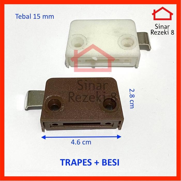 Trapes + BESI / Trapex Traves Siku Ambalan Kayu Rak Lemari Penyangga
