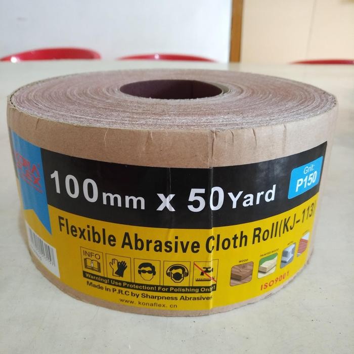Amplas Roll Konaflex 315315 Kj 113 Abrasive Cloth Roll P.150