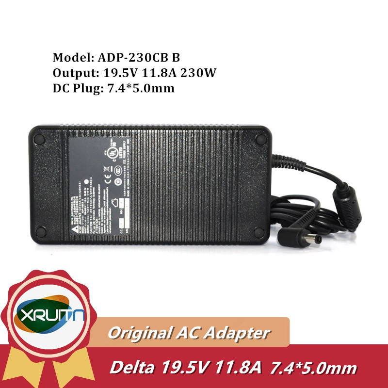 Genuine Delta 19.5V 11.8A 230W ADP-230EB T ADP-230CB B AC Adapter