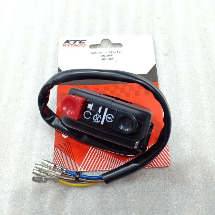 Saklar Kanan Stater + On Off Ktc/ Saklar Ktc Kytaco Stater Kanan