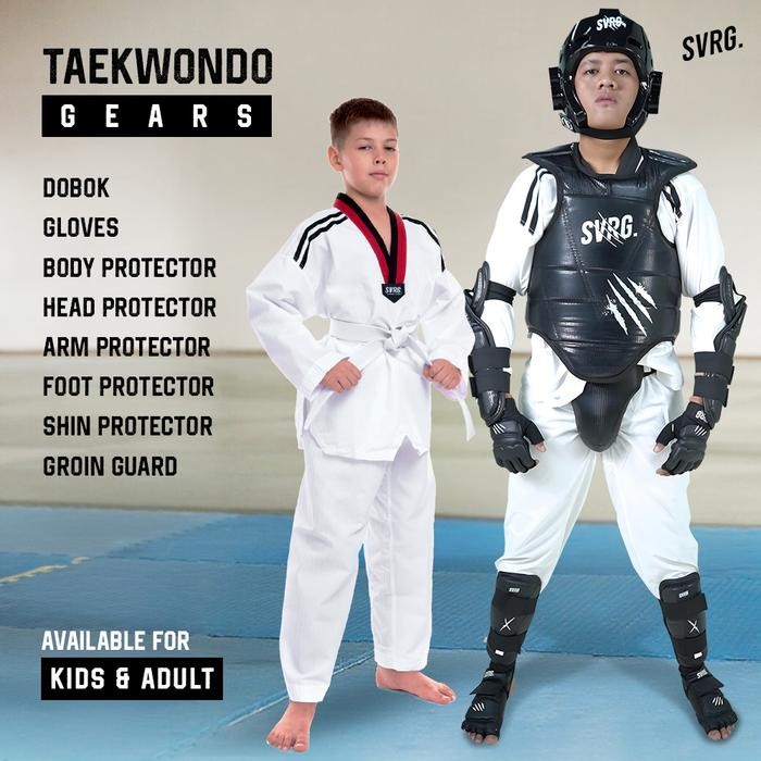 PJS SVRG. Foot Protector Taekwondo Sarung Kaki Pelindung Taekwondo Foot Gloves