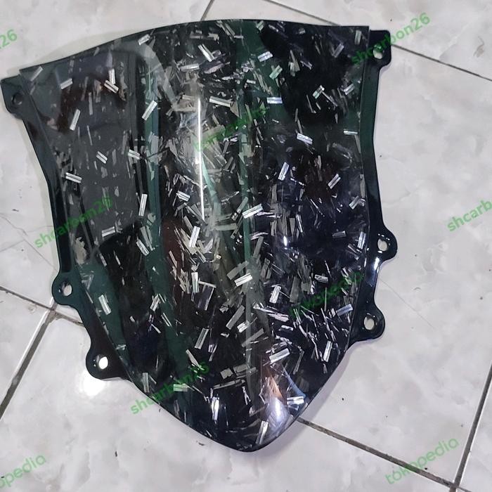Visor Winshield Ninja Rr New 150 Carbon Forged Silver