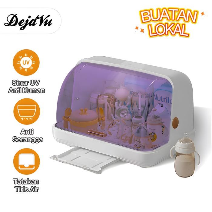 Sale Beli LokalDejavu Rak Pengering Air Mangkok Rak Piring/Sendok/Garpu Rak Dapu Rak Piring Plastik