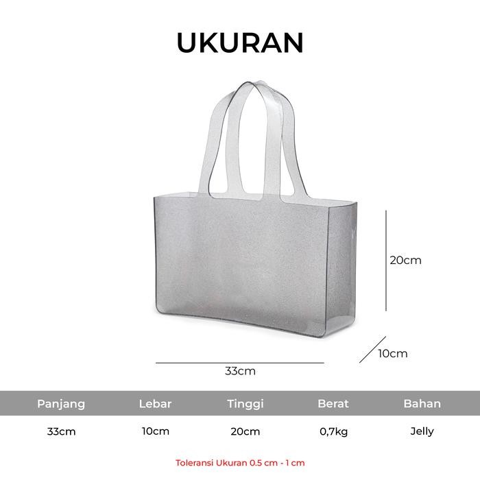 Top Jelly Bag Series YOSAN Totebag Tas Tangan JINGJING Tas Tote bag Wanita Terbaru