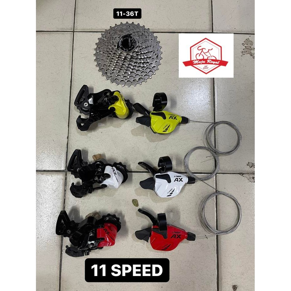 MINI GROUPSET L-TWOO AX 11 SPEED SHIFTER RD LTWOO SEPEDA LIPAT MTB