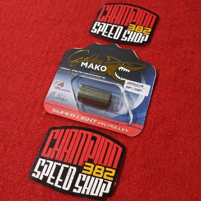 BOSH BOSHING BUSHING SUPER LIGHT PIN PULLEY CVT GOLDEN MAKO BEAT FI ESP BEAT POP SPORTY BEAT STREET