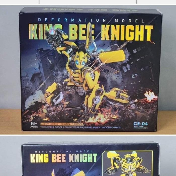 Robot Transformers Bumblebee Alloy Edition Ce-04 King Bee Knight Ori Promo 