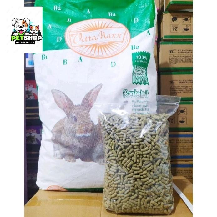 cdo4- Makanan Kelinci Vitamax 1Kg - Pelet Kelinci Vitamax