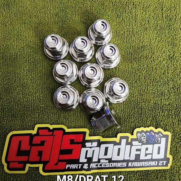 MUR 12 TOPI STAINLESS 304 MUR M8 ORIGINAL PTITANIUM