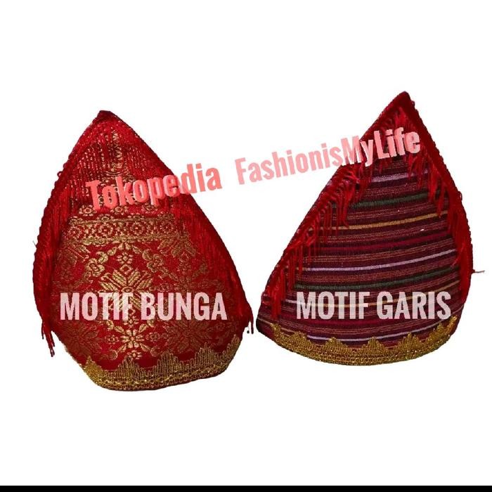 SIAPKIRIM Sortopi Topi Ulos Pria k Pengantin Penari Karo Tarian Toba READY STOCK