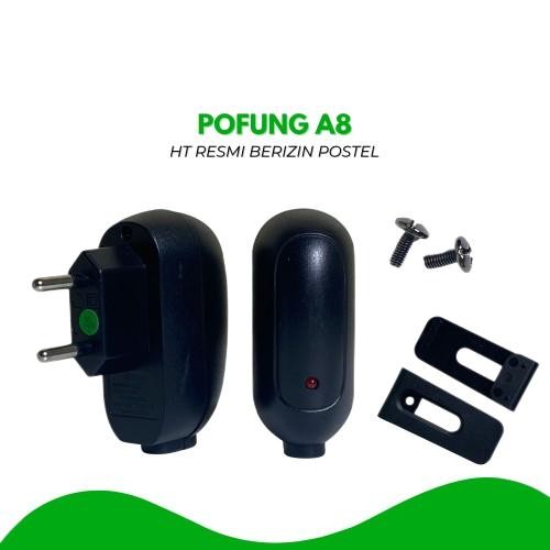 qez7- Auqoz X Pofung A8 Walkie Talkie 2 Pcs - Radio Ht 888S Pro Max 99Ch Ht Murah Ht Antena