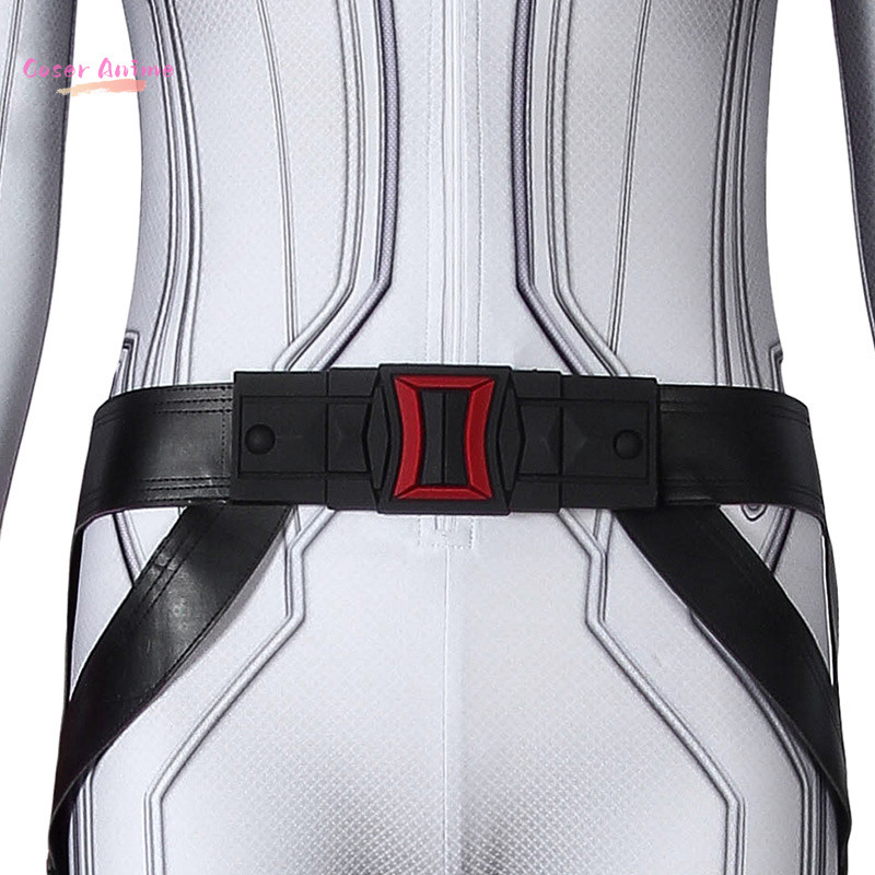 COSER MOVIE BLACK WIDOW COSPLAY JUMPSUIT 3D WOMEN COSTUME ROMPER HALLOWEEN ZENTI PARTY BODYSUIT