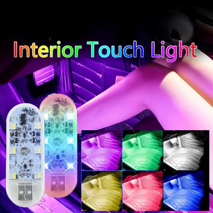 OTTOLampu sentuh interior mobil, lampu hias sepeda motor, lampu LED, lampu atap, lampu plafon, lampu