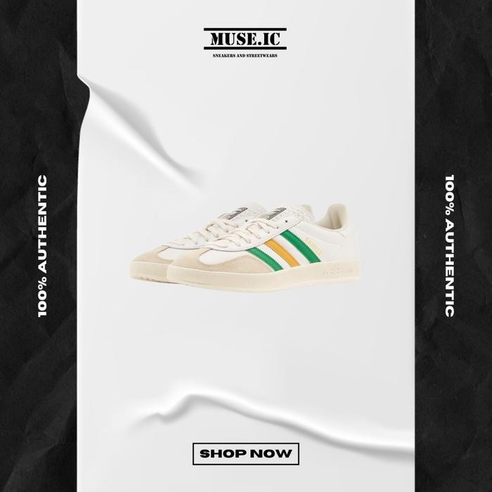 Gazelle Indoor Collegiate Green Preloved Yellow