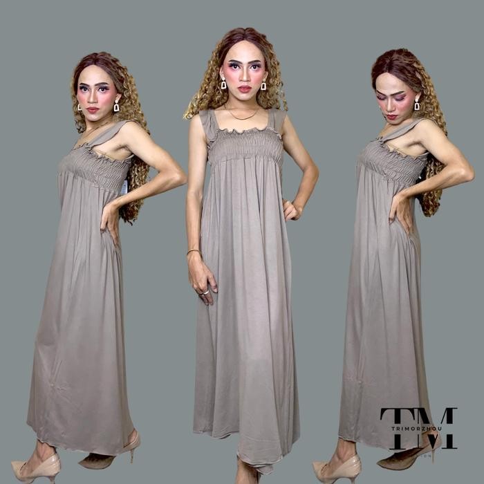 Daster Daster Lengan Pendek / Daster Wanita Kekinian / Daster Wanita Tanpa Lengan Chibi Terlaris