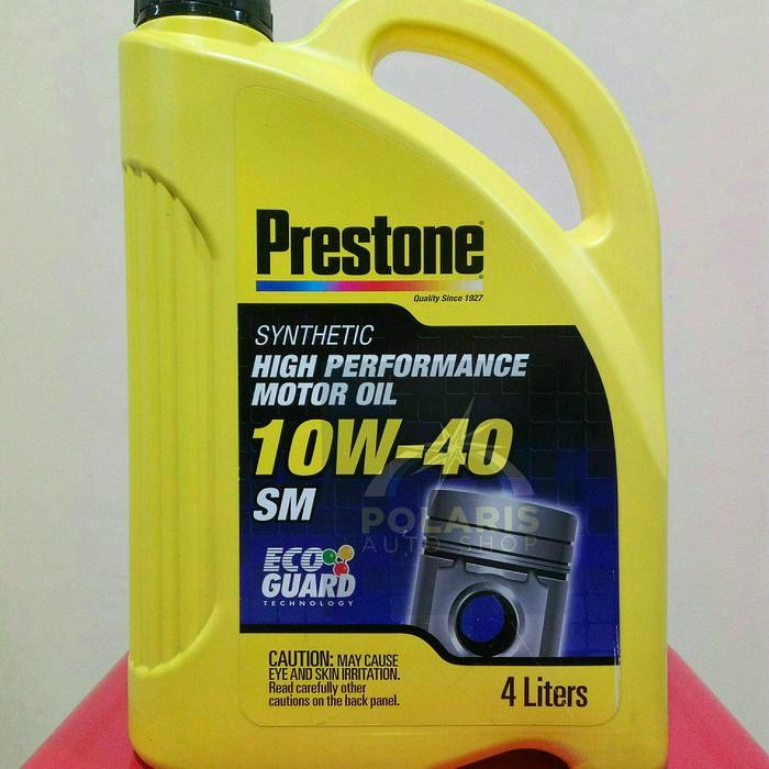 nkf4- Oli Mesin Mobil Prestone Oil 10W-40 10W40 4L 63556