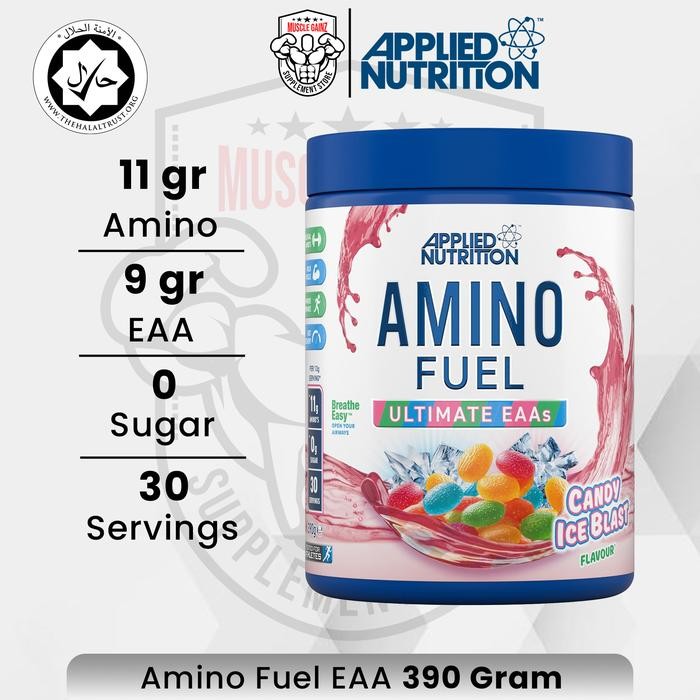 PROMO! Applied Nutrition Amino Fuel Ultimate EAA Asam Amino + Easy Breath