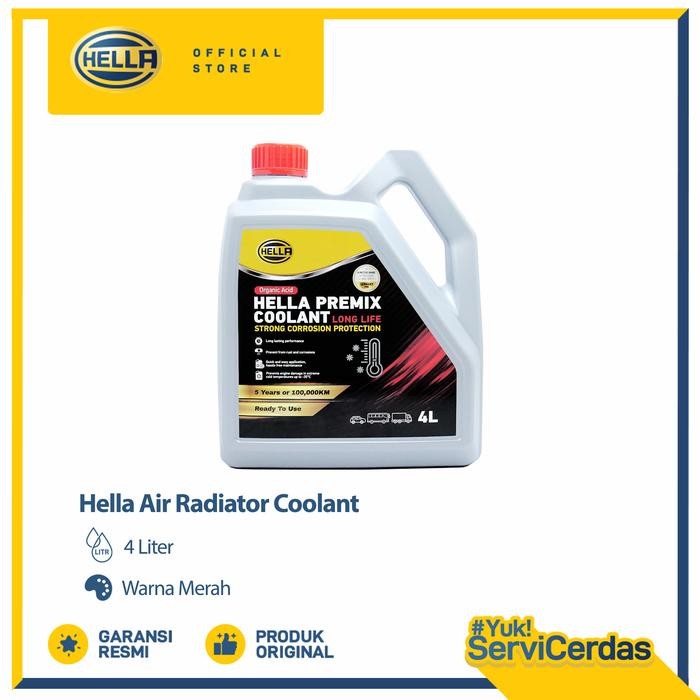 Air Radiator Coolant Hella Merah 4 Liter - Radiator Coolant