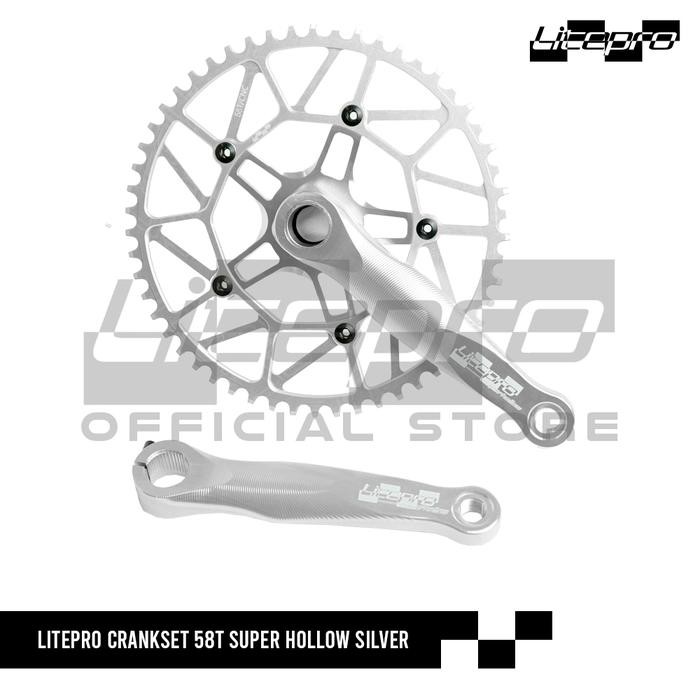 LITE CRANKSET 58T SUPER HOLLOW