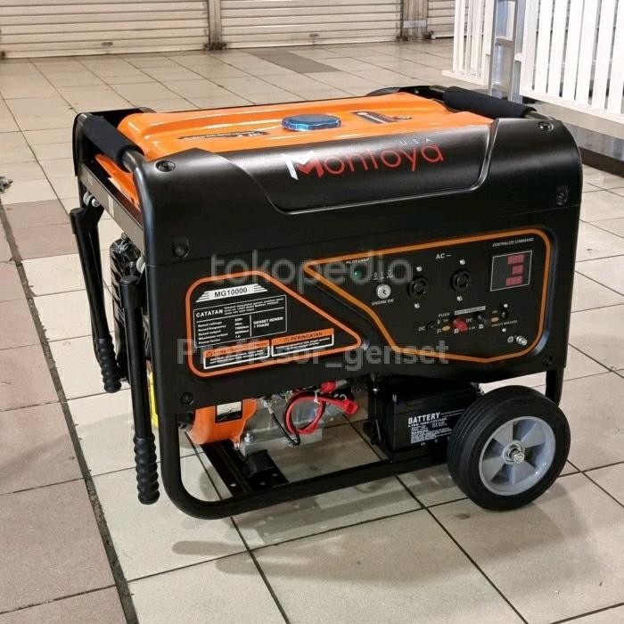Mantab Genset 10 Kva 8000 Watt Montoya Garansi 100% Tembaga Electric Stater Terlariss 